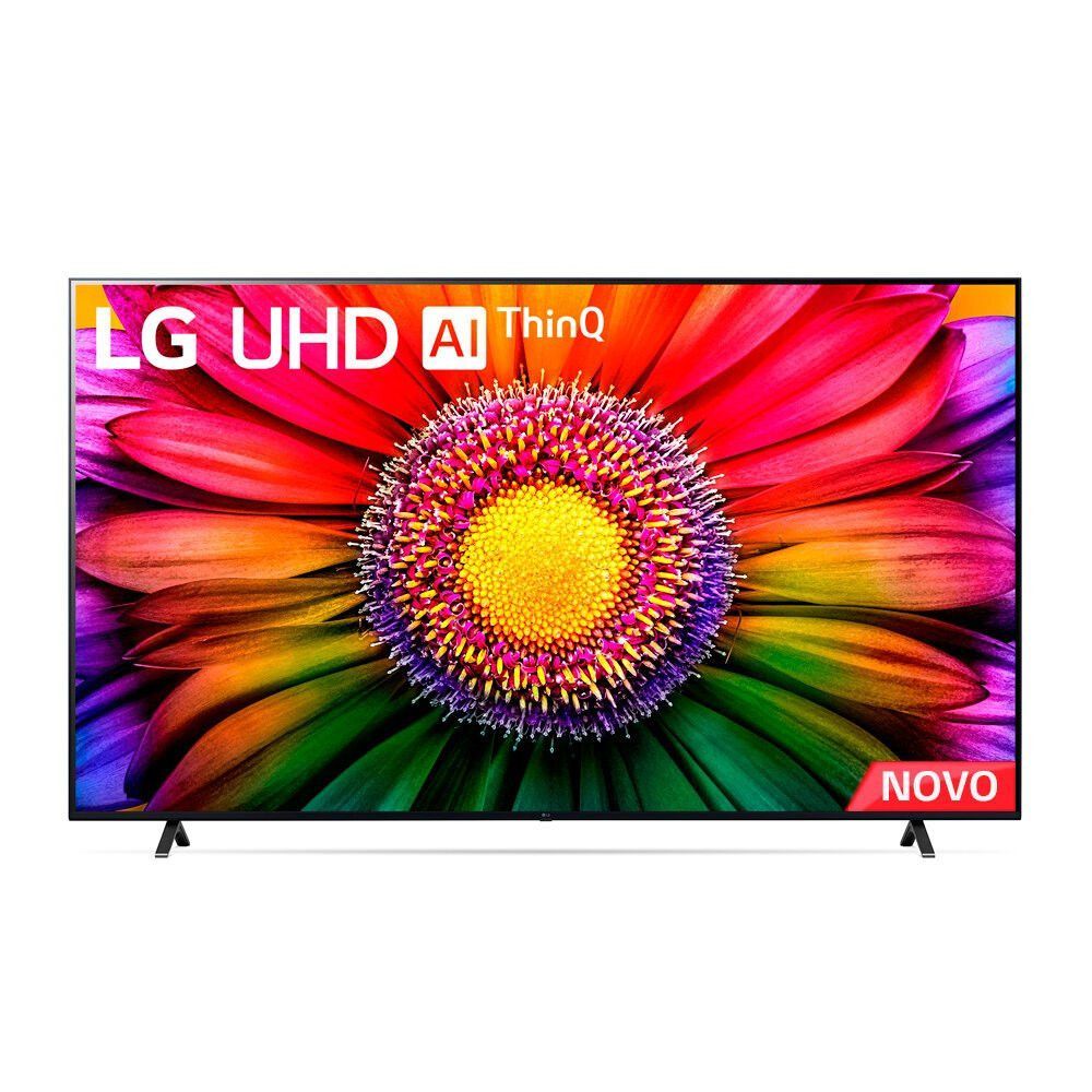 Imagem Smart Tv 86 4k Lg Uhd Thinq Ai Alexa Google Assistente 86ur8750psa Preto Bivolt