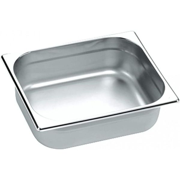 Kit 4 Cubas Gastronomica Inox Gn 1/4 X 65mm (265X162mm)