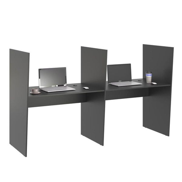 Mesa De Atendimento 2 Lugar Roma Preto Onix
