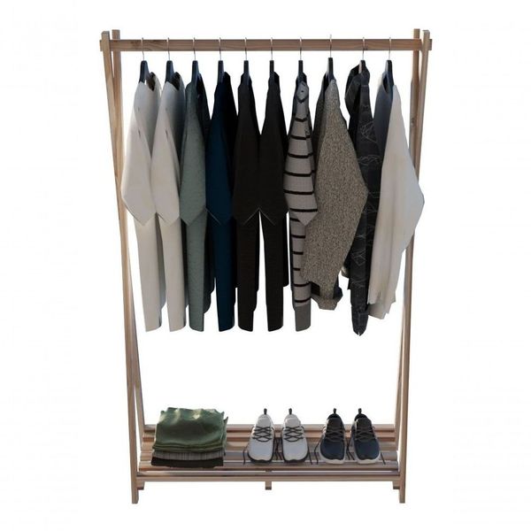Arara Cabideiro Sapateira Para Roupas Paracabides