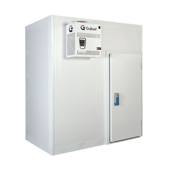 Câmara Fria Gallant CMR1 Resfriado Premium 2,30X1,35X2,60M com PLUG-IN (Sistema de Refrigeração Integrado) 220V Mono Câmara Fria Gallant CMR1 Resfriado Premium com PLUG-IN 220V