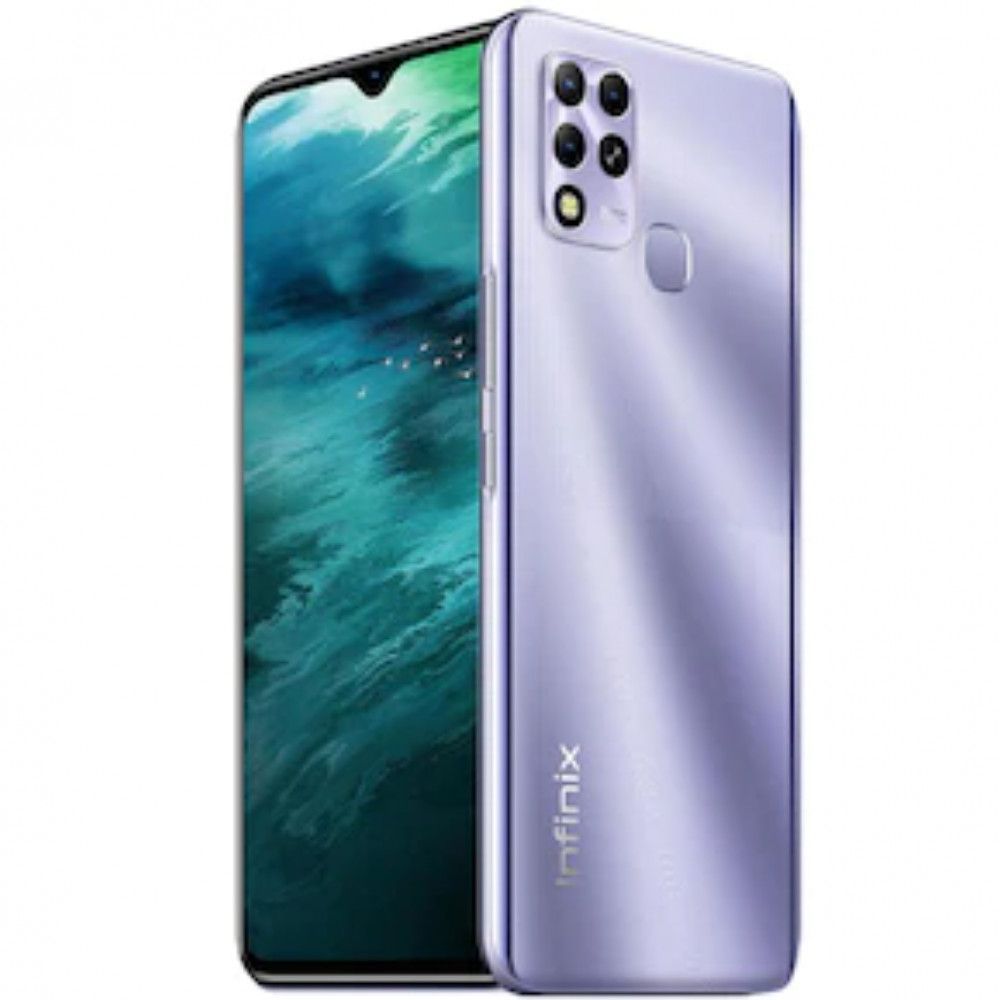 Imagem Smartphone Infinix Hot 11 Prata 128gb, 4gb Ram, Câmera Tripla Até 50 Mp, Bateria De 6000 Mah,tela 6,82 De 90 Hz Hd , Dual Chip Prata Bivolt
