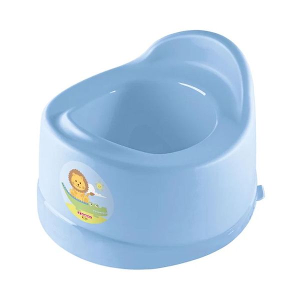 Penico Plástico Baby Azul - Sanremo