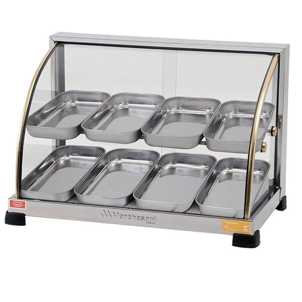 Estufa Marchesoni Ouro Curva Dupla Com 8 Bandejas 220v