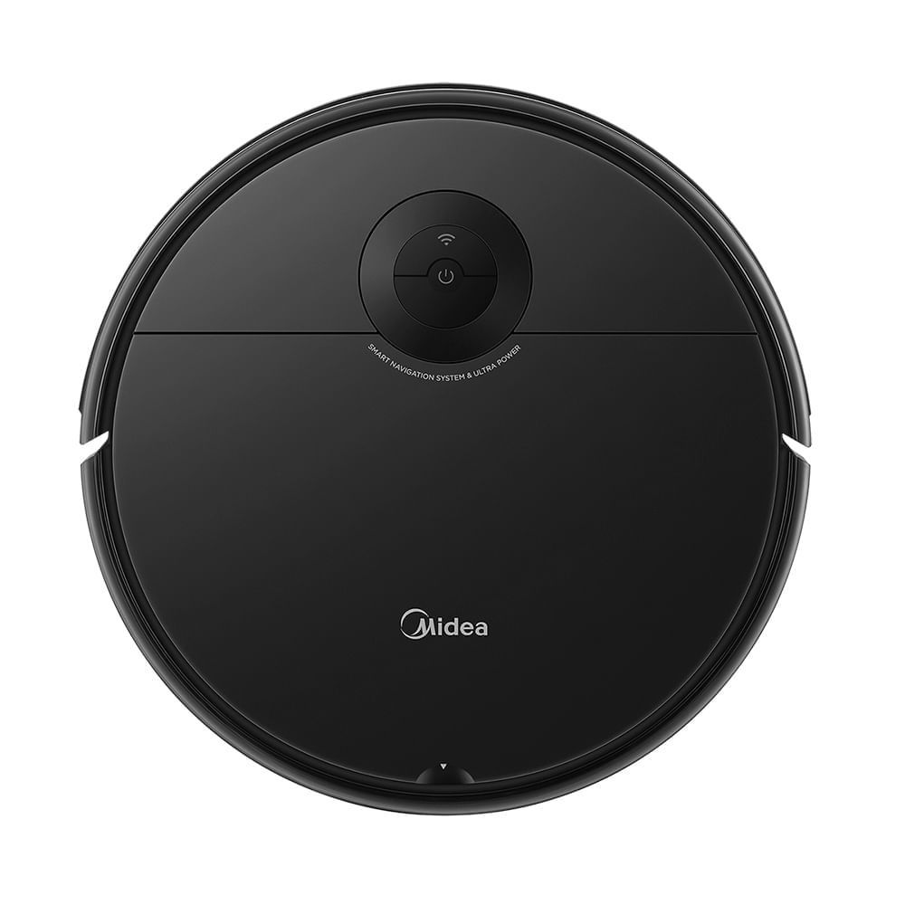 Imagem Aspirador Robô Connectgyro I5C Passa Pano Preto Midea VRA61PB Bivolt