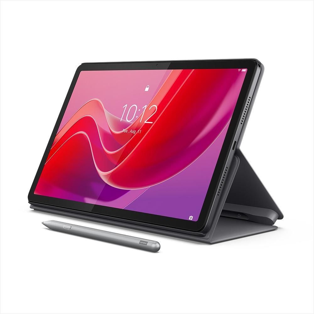 Imagem Tablet Lenovo M11 Tela 11 Wi-Fi 4GB RAM 128GB Com Capa Protetora e Caneta Prata ZADA0283BR