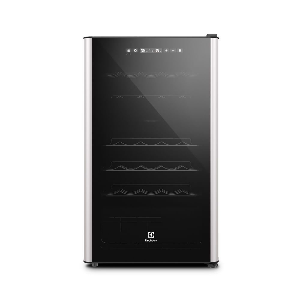 Adega Climatizada Electrolux WDF29 29 Garrafas Porta Lateral Preto