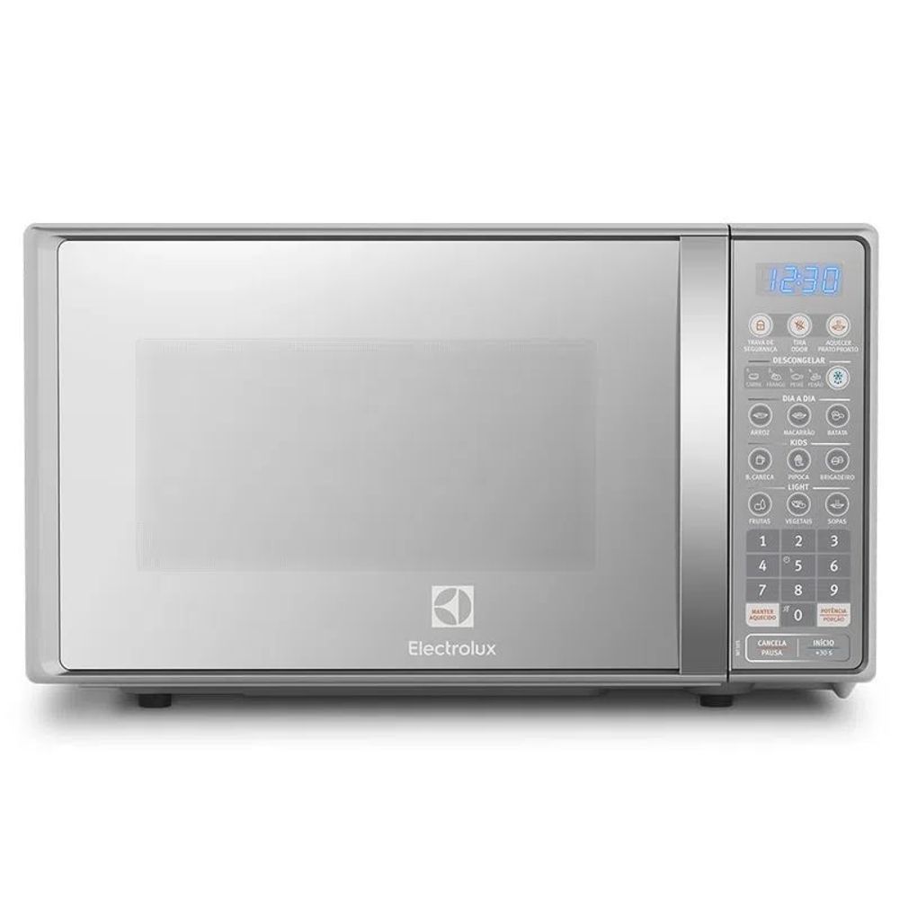 Micro-ondas de Bancada Electrolux MT30S 20L 1300W com Função Tira Odor Menu Kids Inox