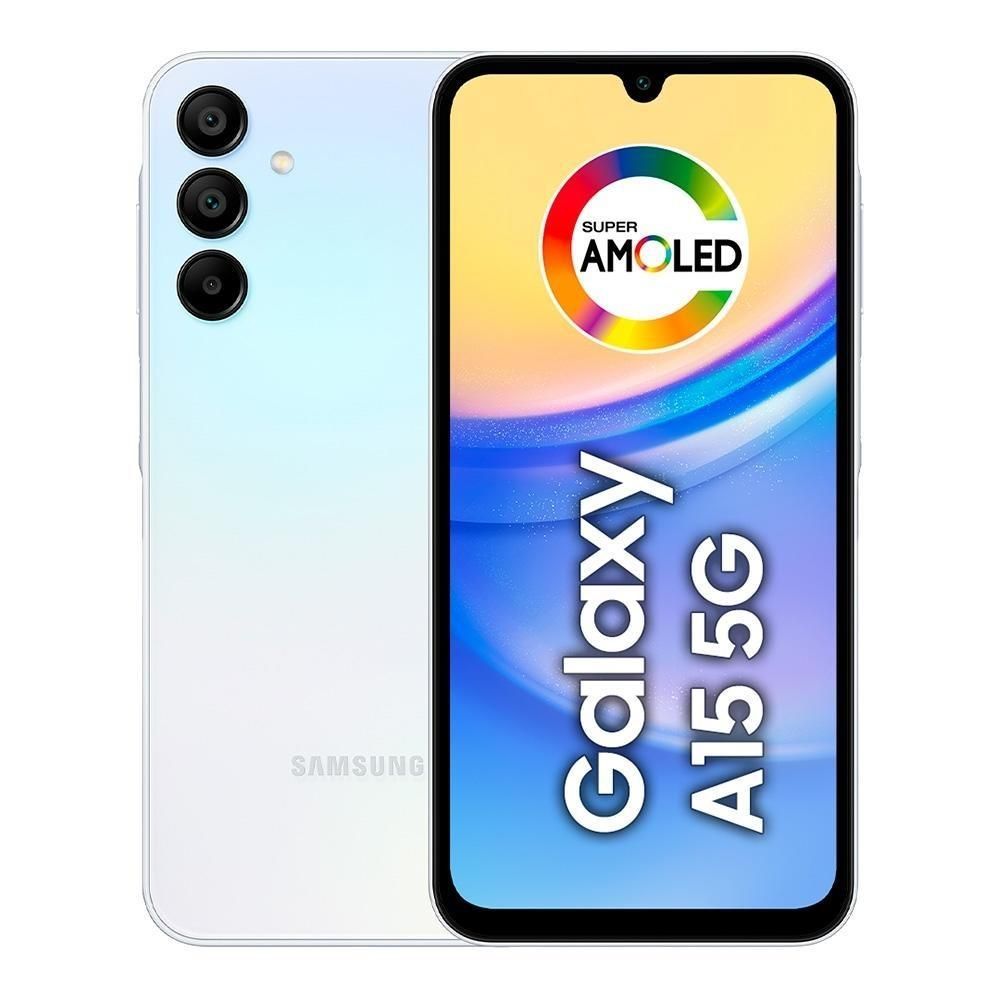 Imagem Samsung Galaxy A15 5g 256gb/8gb Ram Tela 6.5" Amoled Azul Claro