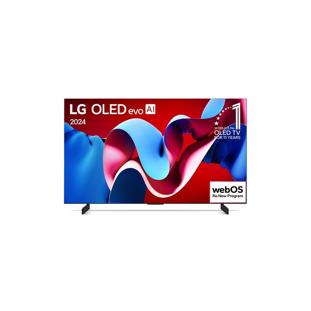 Imagem Smart TV LG OLED Evo AI C4 4K 42" 2024