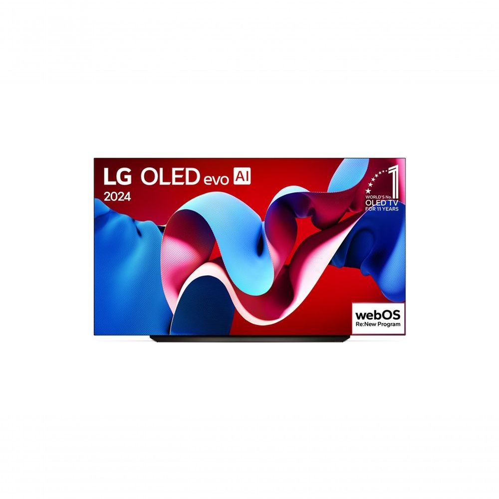Imagem Smart TV LG OLED Evo AI C4 4K 83" 2024