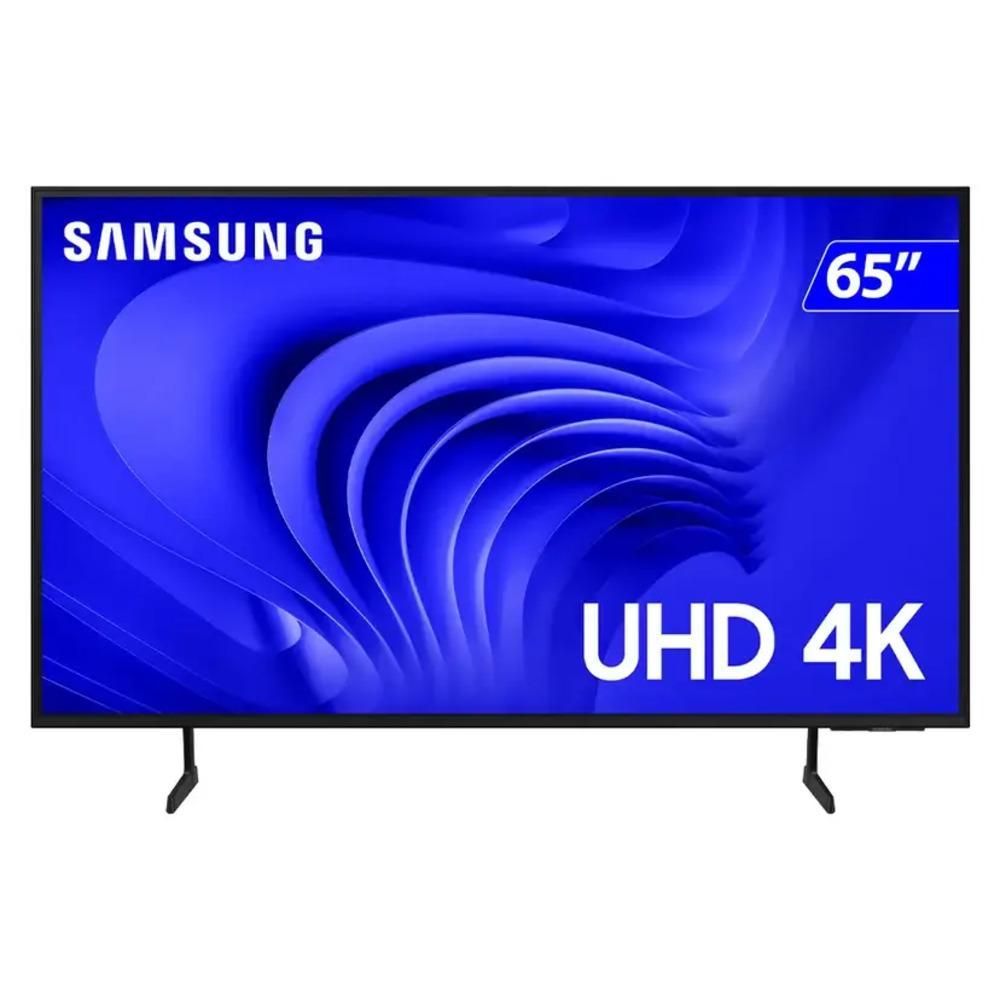 Imagem Tv 65p Samsung Crystal Smart 4k Comando Voz - Un65du7700gxzd