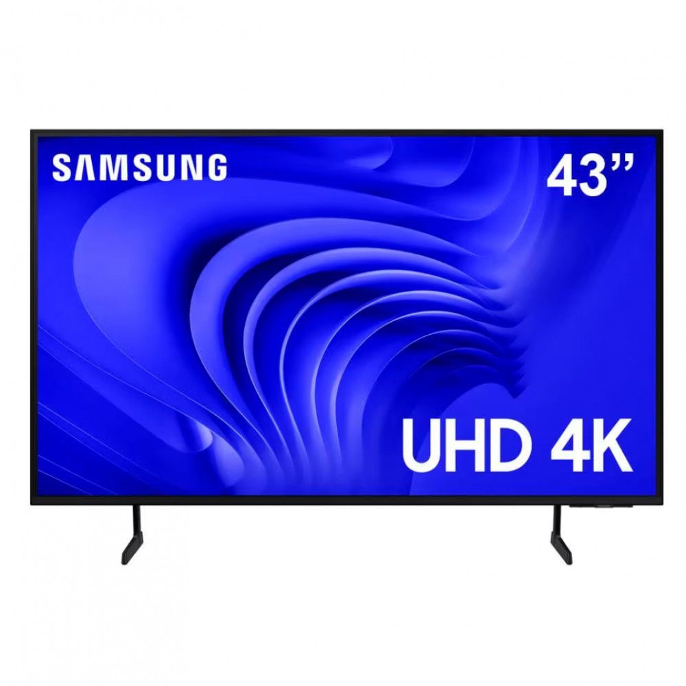 Imagem Smart TV 43\" 4K Samsung UN43DU7700GXZD LED Crystal 4K Preto Bivolt