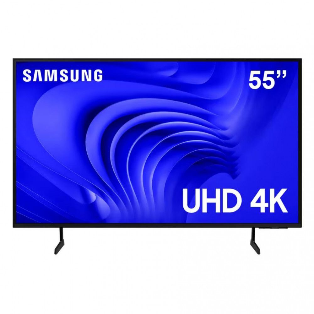 Imagem Smart Tv 55 e #148; 4k Samsung 55du7700 Led, Processador Crystal 4k Preto