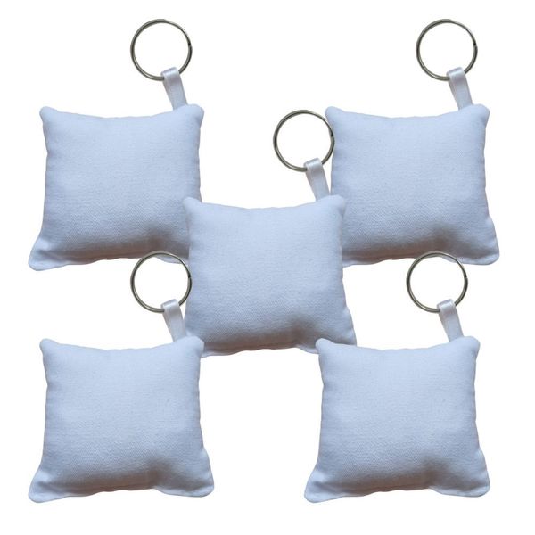 Kit 5 Almochaveiros Poliester Ideal Sublimação Branco