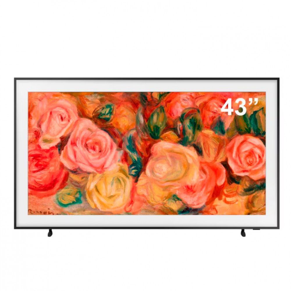 Imagem Smart TV 43 4K Samsung The Frame QN43LS03D QLED Preto