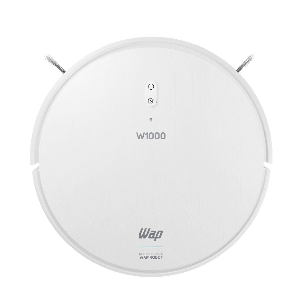 Imagem Aspirador De Pó Robo WAP ROBOT W1000 Smart Branco Bivolt