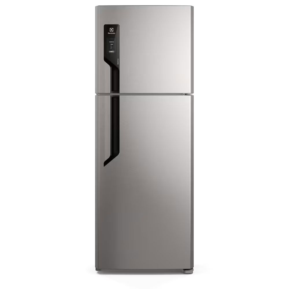 Geladeira Electrolux Duplex Frost Free Efficient Autosense 480L com Prateleiras de Vidro TF71S Inox 110V