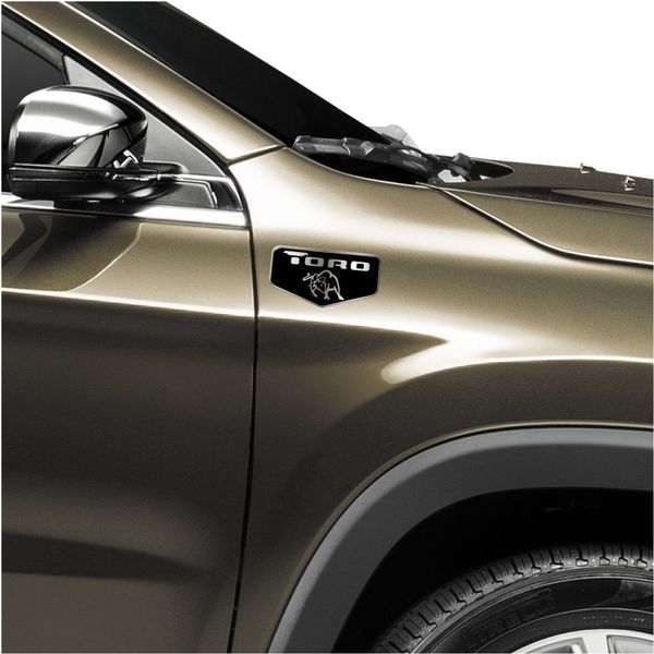 Par Emblema Brasão Lateral Toro 2017 2018 2019 2020 Resinado Cromado