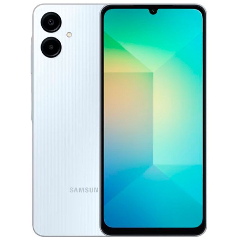 Imagem Smartphone Galaxy A06 A065mlbgzto 128gb 4gb Ram 4g Samsung Branco Bivolt