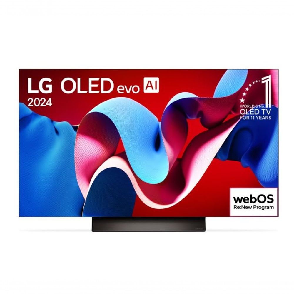 Imagem Smart TV LG OLED Evo AI C4 4K 77" 2024