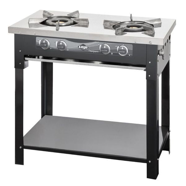 Fogão Titanyum Inox Industrial Layr Fogão Titanyum Inox Industrial - Layr