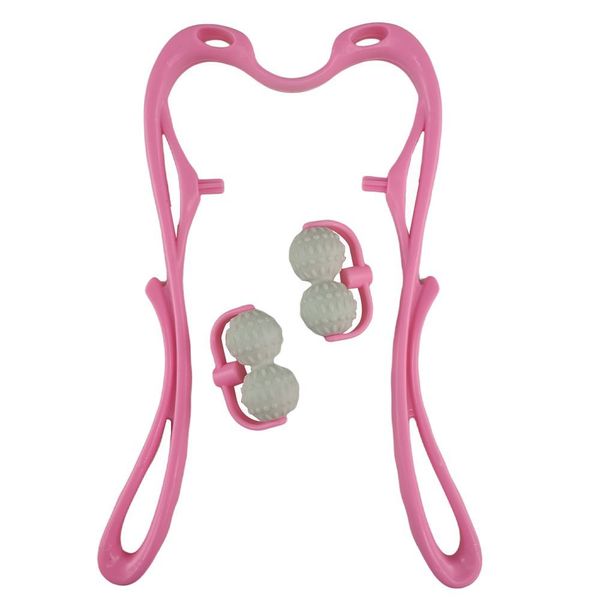 Massageador Multifuncional Manual Massagem Relaxante Anti Estresse Alivia Dores Pescoço Corpo