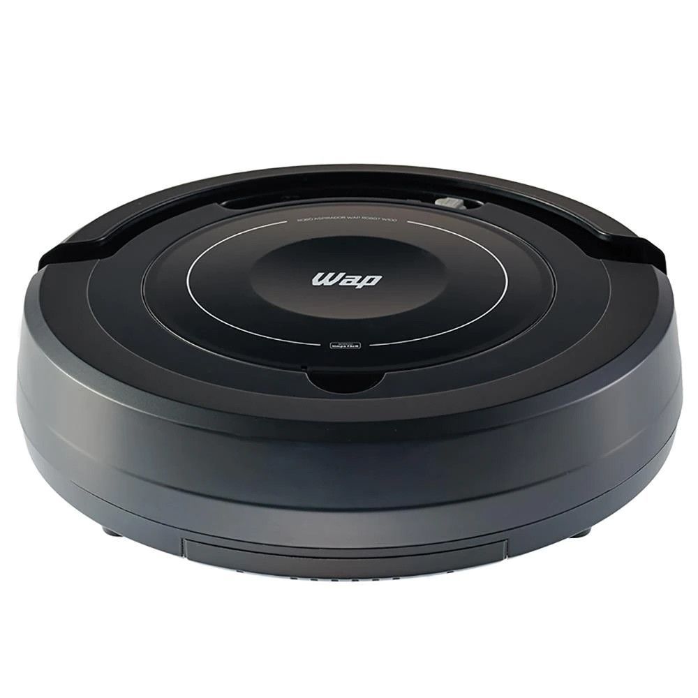 Imagem Aspirador De Pó Robô Wap Robot W100 Com Mop Automático Preto Bivolt