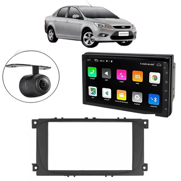 Central Multimidia Ford Focus Sedan Carplay Android Auto