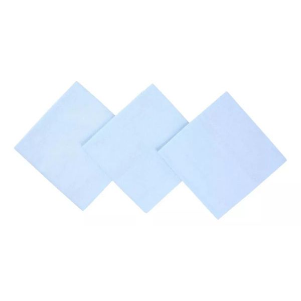 Kit Cueiro Incomfral Bercinho Com 03 Peças Branco 50x80cm Azul