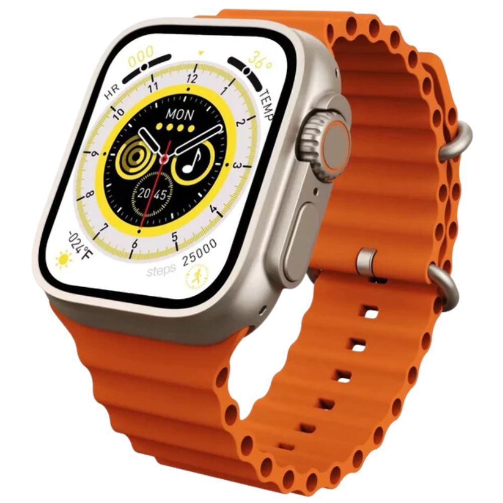 Imagem Microwear Smartwatch Hw8 Ultra Laranja