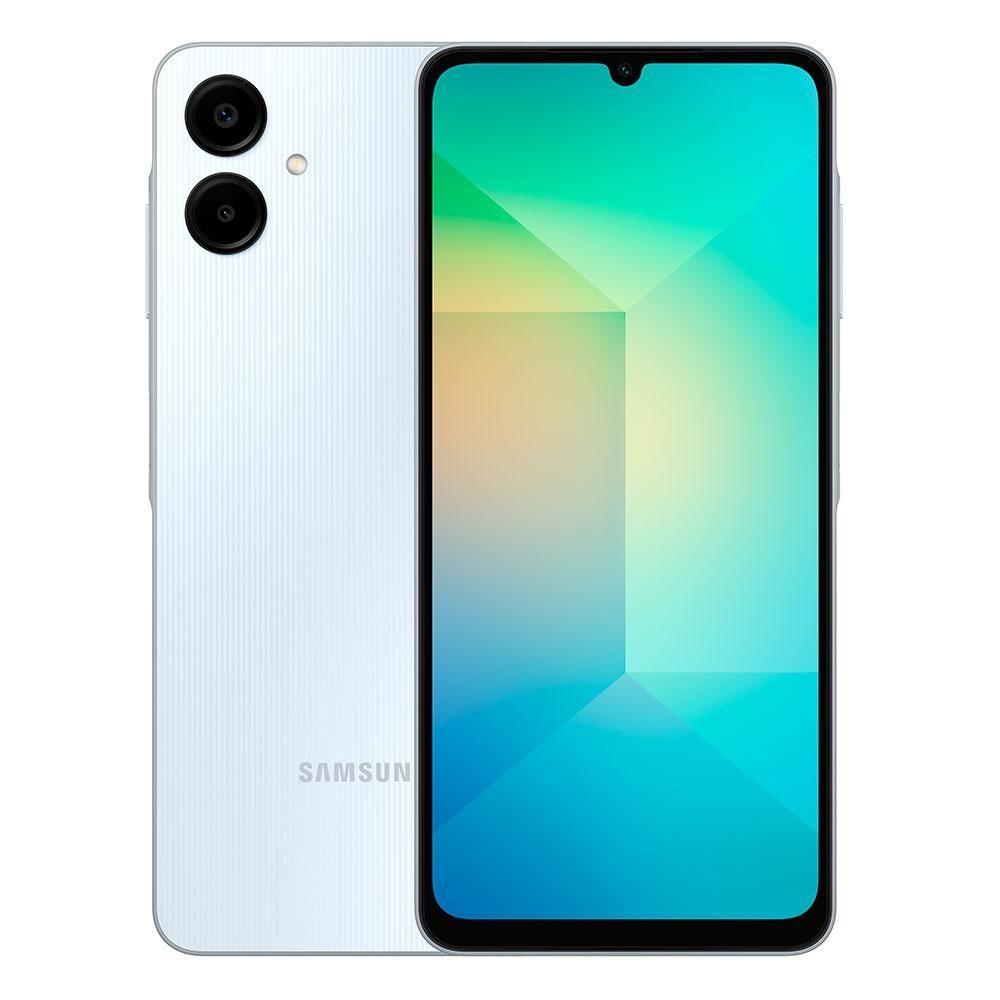 Imagem Smartphone Samsung A06 4g 128gb 4gb Ram + 4gb Ram Plus Câmera Traseira Dupla Branco