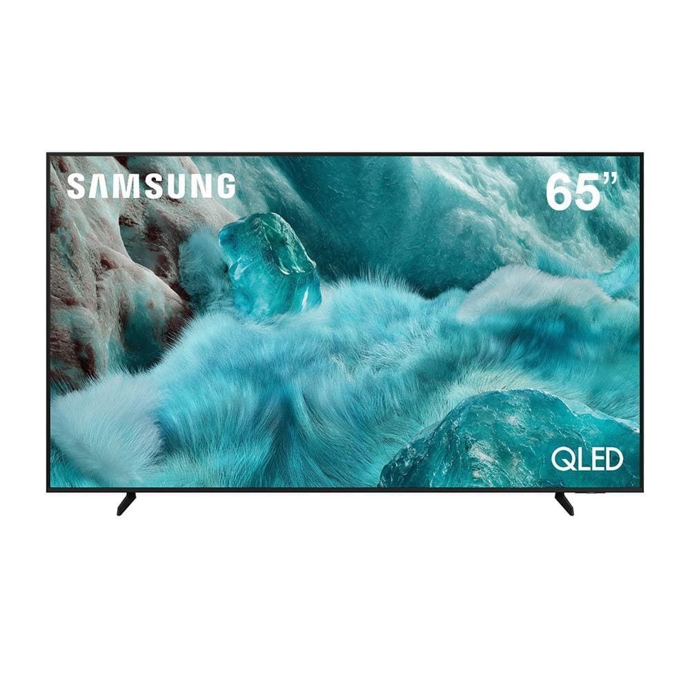 Smart TV QLED 65 4K Samsung QN65Q7FAAGXZD Preto Bivolt