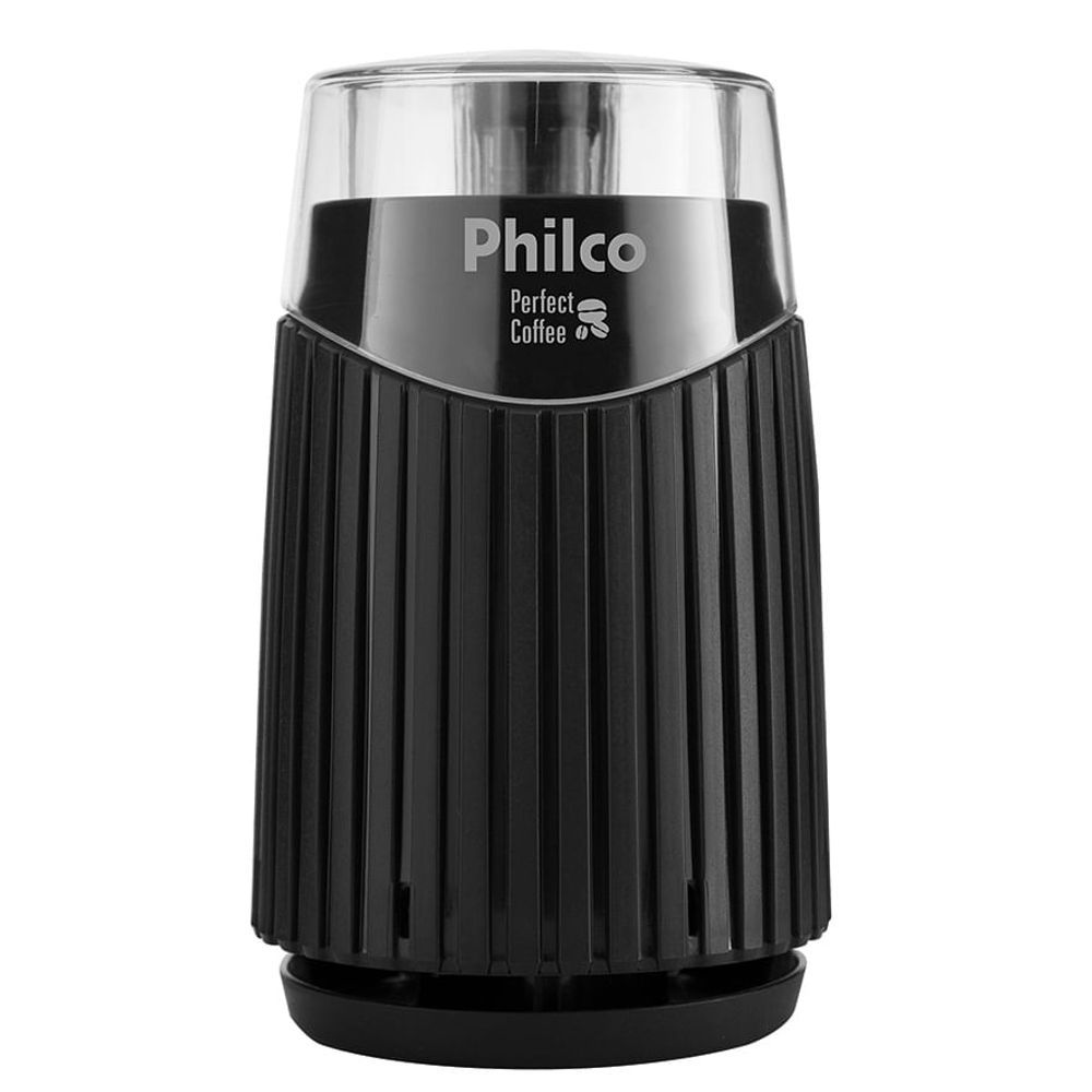 Moedor de Café Elétrico Perfect Coffee 160W com Capacidade 45g e Porta Cordão Preto Philco
