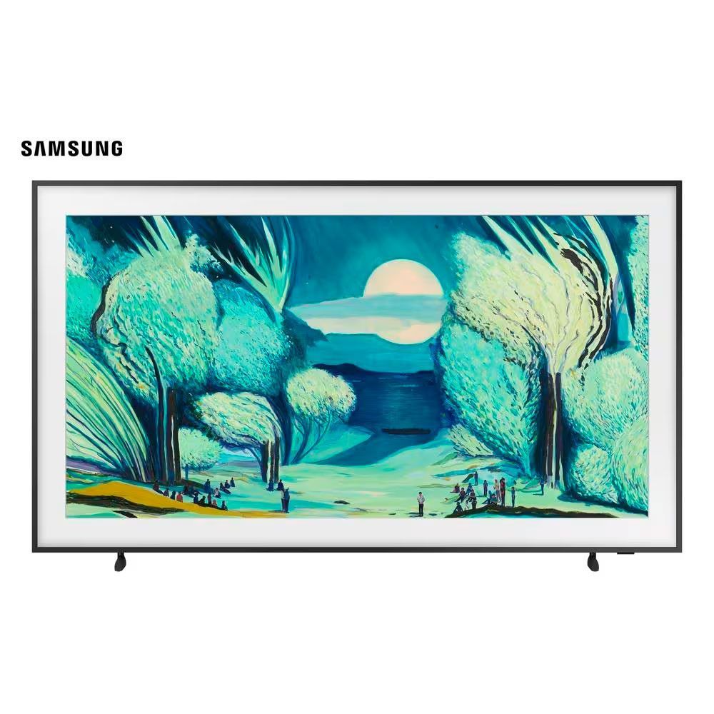 Smart TV 43 QLED 4K Samsung QN43LS03FAGXZD The Frame Vision Preto Bivolt