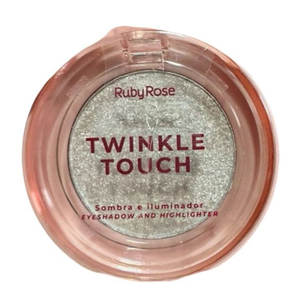 Ruby Rose Twinkle Touch Sombra E Iluminador Hbm1004 6g Cor: Ice Glow