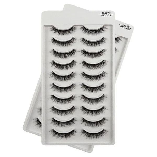 Cílios 3d Kit Com 10 Pares Tipo:8d002|