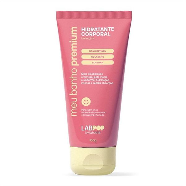 Labotrat Meu Banho Premium Belle Pink Hidratante Corporal 150g