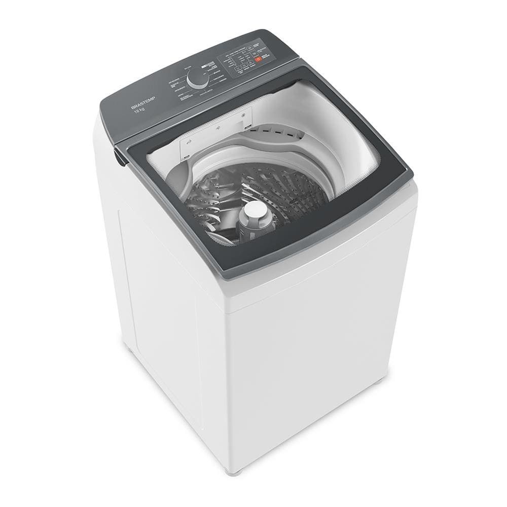 Lavadora de Roupas Brastemp BWF18AB 18kg Automática com Ciclo Tira Manchas Advanced Branco 110V