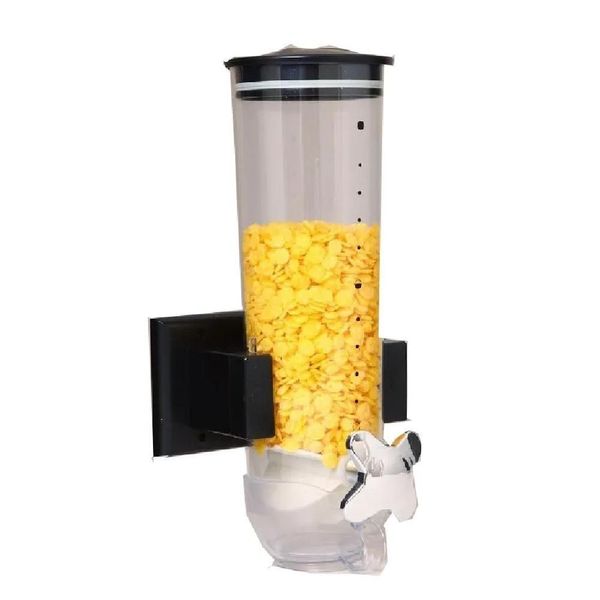 Dispenser De Cereais De Parede Porta Alimentos Hermetico Mantimentos