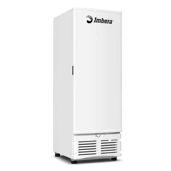 Congelador Imbera Max Porta Sólida Full White EVZ21 594L 220V