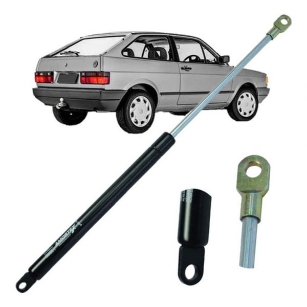 Amortecedor Mola a Gás Tampa Traseira Preto Modelo F103 para Gol G1 1.0 1980 a 1996 com 2 Molas de Apoio Amortex Amortecedor Mola a Gás Tampa Traseira Preto F103 para Gol G1 1.0 1980 a 1996 Amortex