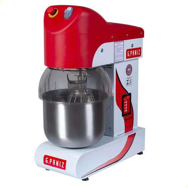 Batedeira Planetária Industrial G.paniz Bp-12 Rp Epóxi 4 Velocidades 3 Batedores 12L 220V