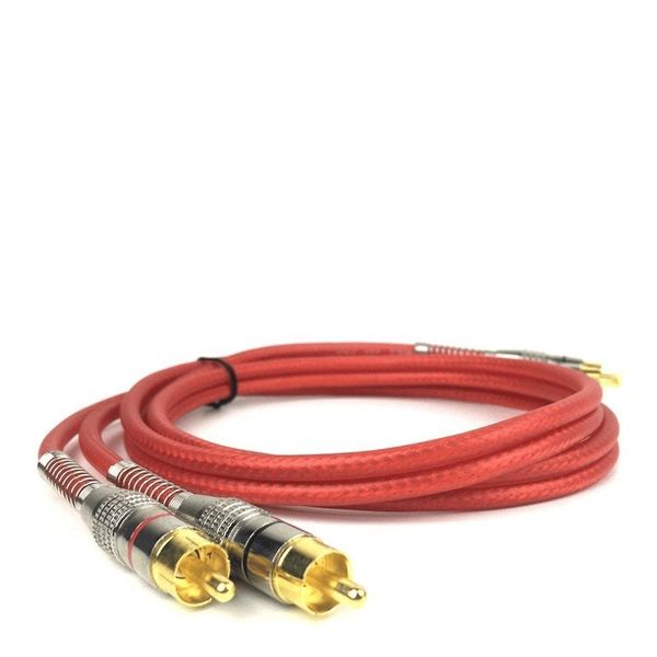 Cabo RCA Macho X Macho Series 400 PRO Vermelho 1M com Condutores de Cobre para Áudio de Alta Performance Technoise Cabo RCA Macho X Macho Series 400 PRO Vermelho 1M para Áudio de Alta Qualidade Technoise