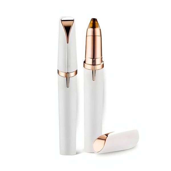 Caneta Depiladora Indolor para Sobrancelhas com Luz LED Bivolt para Depilação Precisa Uso Doméstico Utimix Caneta Depiladora Indolor para Sobrancelhas com Luz LED para Depilação Precisa Bivolt Utimix