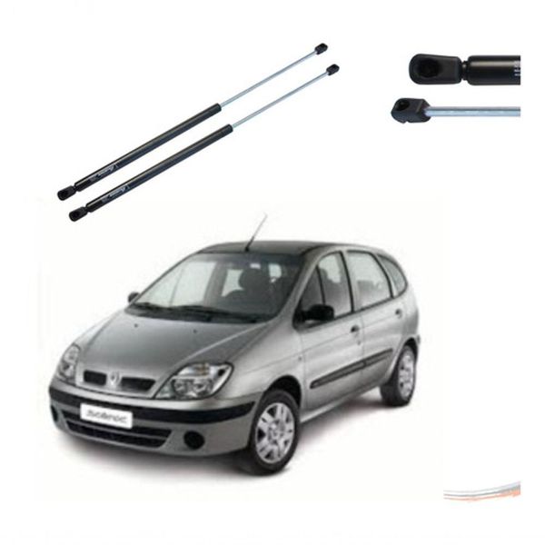 Amortecedor de Mola a Gás da Tampa do porta-malas Par Scénic 99-2000 Compatível com Renault Scénic 97 a 00 Amortex Amortecedor de Mola a Gás da Tampa do porta-malas Par Scénic 99-2000 Compatível com Renault Amortex