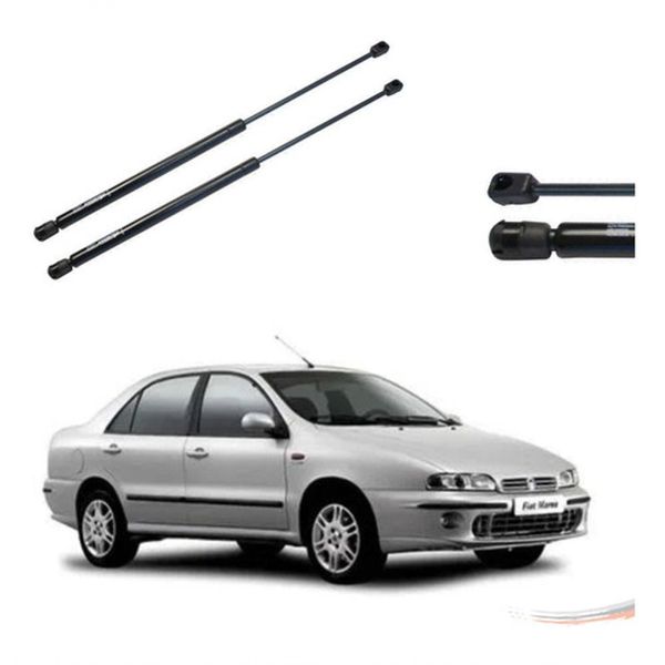Amortecedor de Tampa de porta-malas Modelo F103 para Fiat Brava 99 a 02 Par de Mola a Gás 520MM 36KGF Amortex Par Amortecedor de Tampa de porta-malas Modelo F103 para Fiat Brava 99 a 02 Mola a Gás Amortex