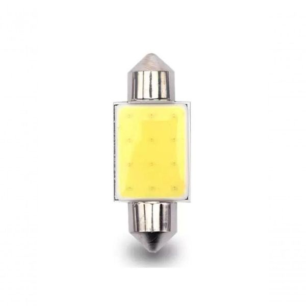 Par de Lâmpadas Automotivas LED para Interior TP-5032 SJ-COB-12C-36MM 12V 6000K Branco Luz Intensa e Eficiente Tarponn Par de Lâmpadas Automotivas LED para Interior TP-5032 SJ-COB-12C-36MM 12V 6000K Branco Tarponn
