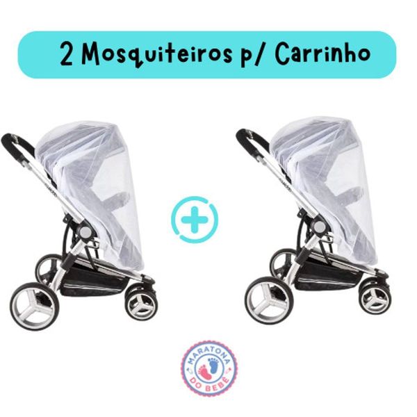 Mosquiteiro para Carrinho Universal Portatil 1 e 00m X 1 e 10m Proteção Contra Insetos Flexível Branco OEM Mosquiteiro para Carrinho Universal Portatil 1 e 00m X 1 e 10m Proteção Contra Insetos Branco OEM