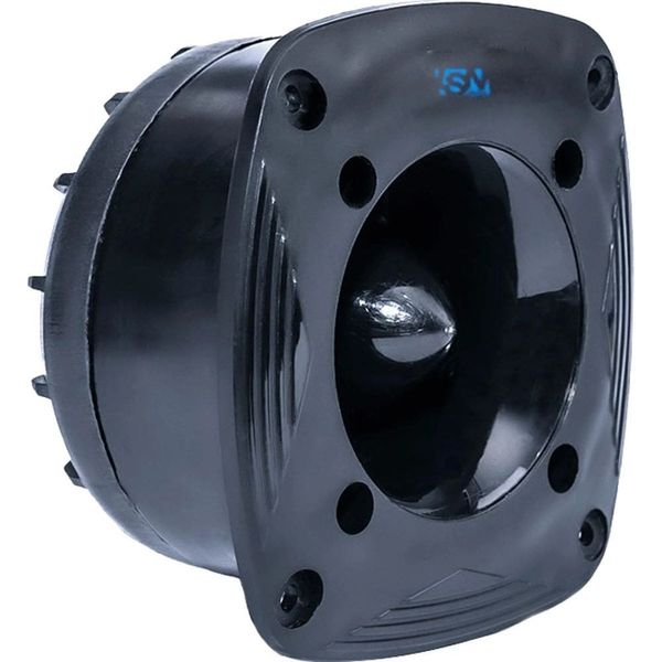 Super Tweeter Profissional para Som Automotivo 2LS00120T 120W RMS 8 OHMS Agudos de Alta Definição Sensibilidade 109DB Super Tweeter Profissional para Som Automotivo 2LS00120T 120W RMS 8 OHMS Preto Leson